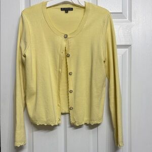 Adrianna Papell Lemon Cardigan